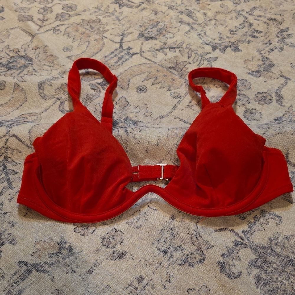 Shade & Shore Scarlet Red Bra